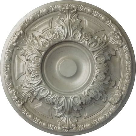 Ekena Millwork Granada Ceiling Medallion (Fits Canopies up to 7 1/8"), Hand-Painted Flash Gold, 19"OD x 1 1/2"P CM19GAFLS